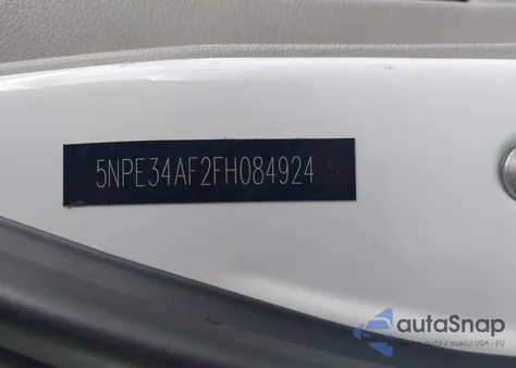 2015 Hyundai Sonata Limited из США, поврежденный, VIN 5NPE34AF2FH084924